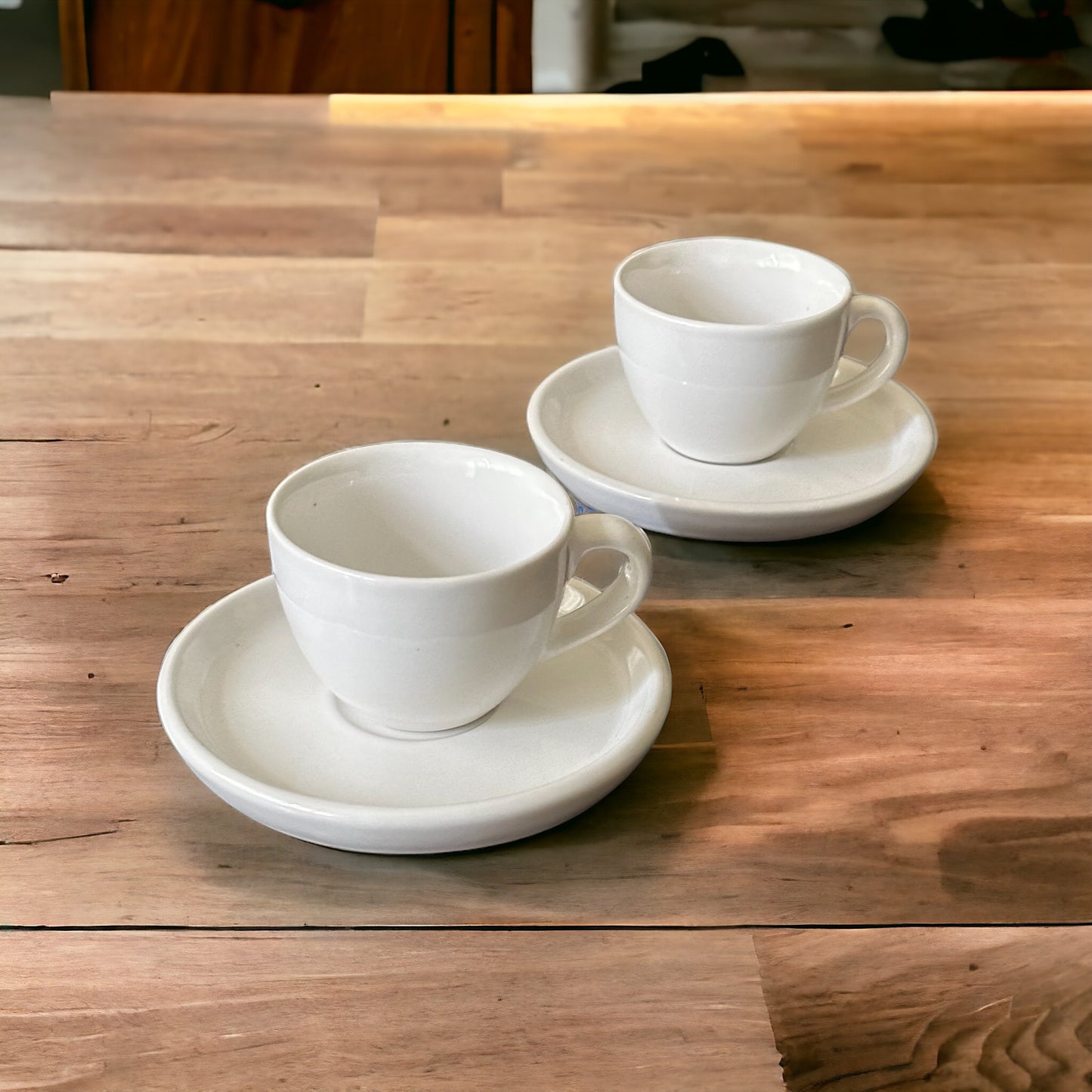 White PetitePleasure Cups & Sauce Set for 2