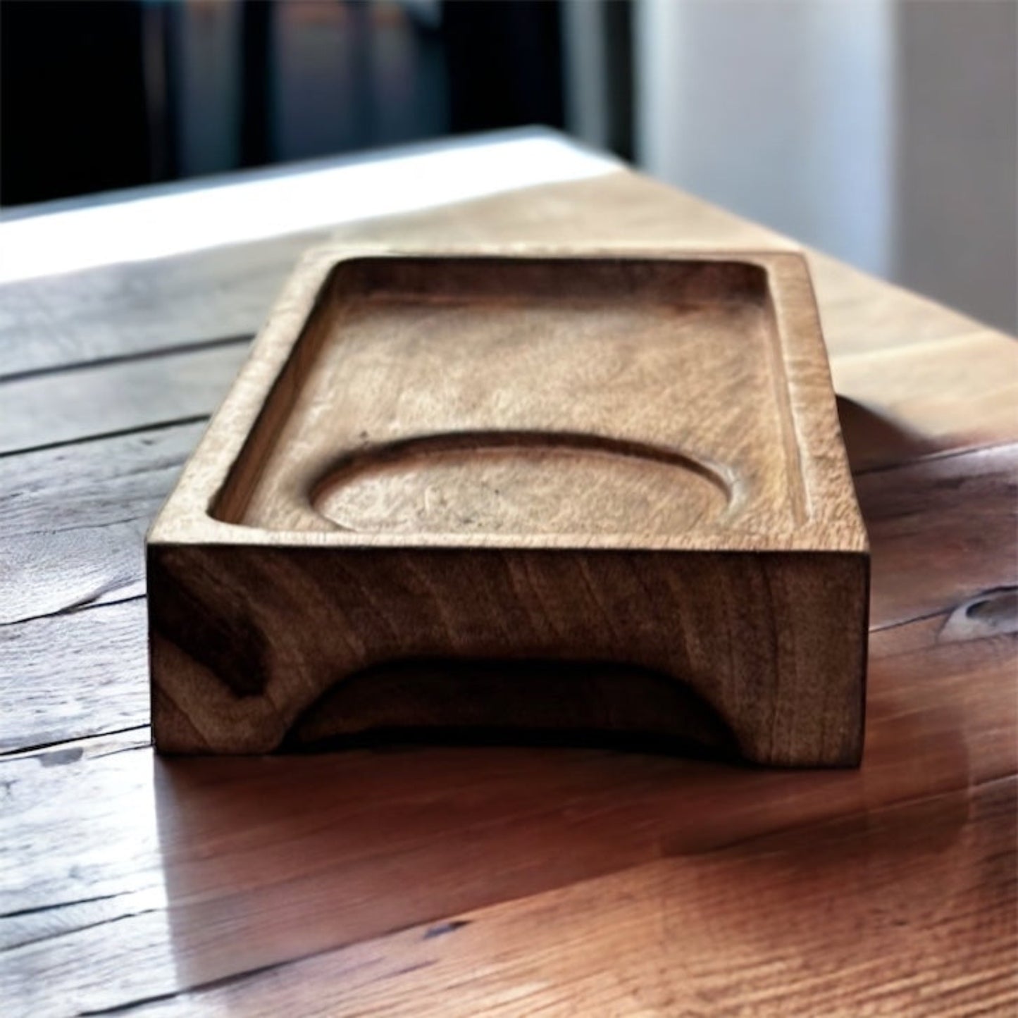 Rustic coffee tray - single