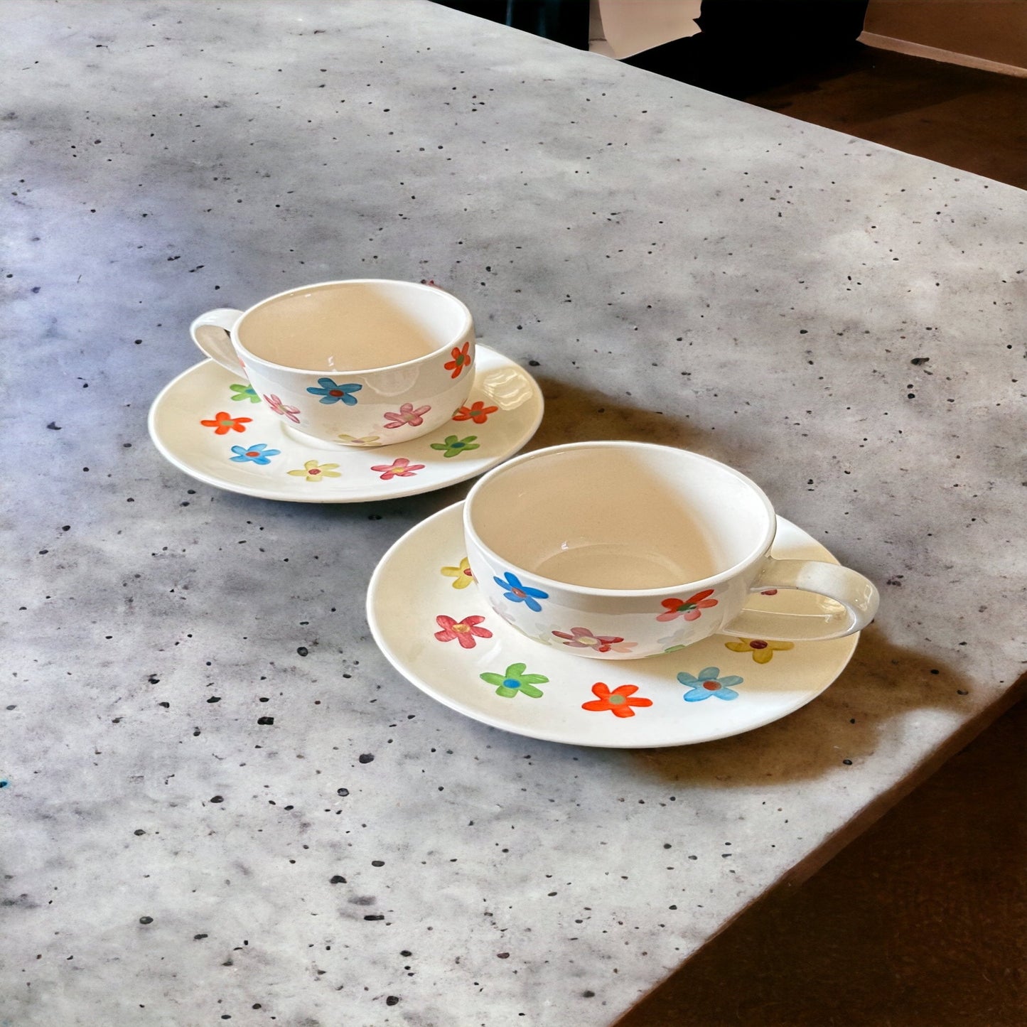 Blossom Bloom Cup and Saucer Set of 2