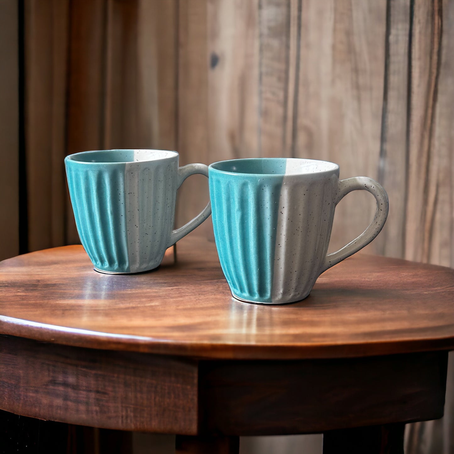 Seaside delight mugs – set of 2