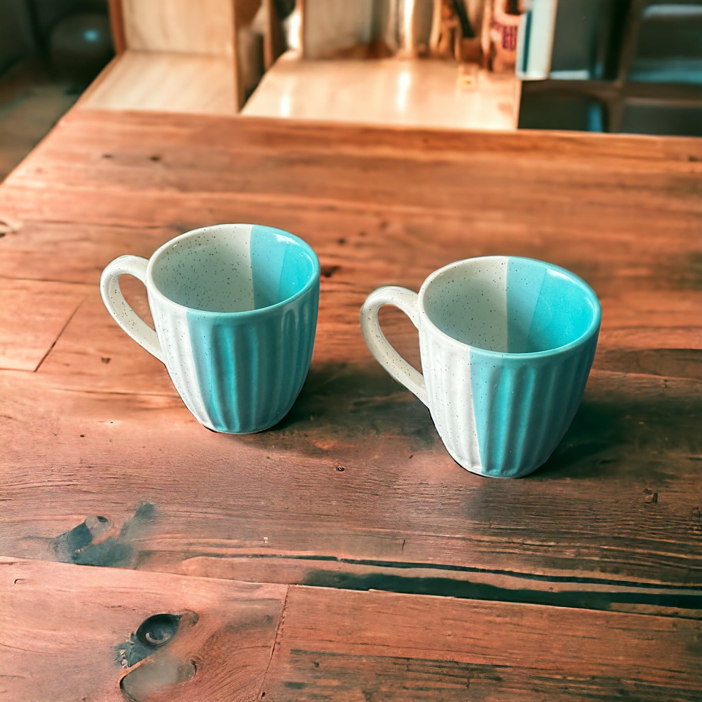 Seaside delight mugs – set of 2