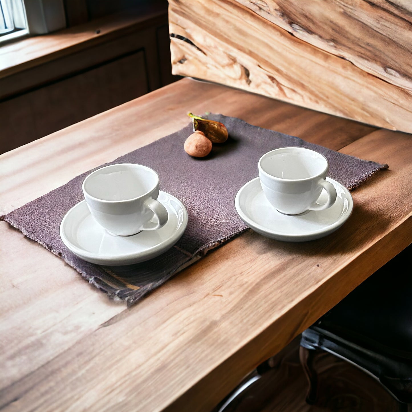 White PetitePleasure Cups & Sauce Set for 2