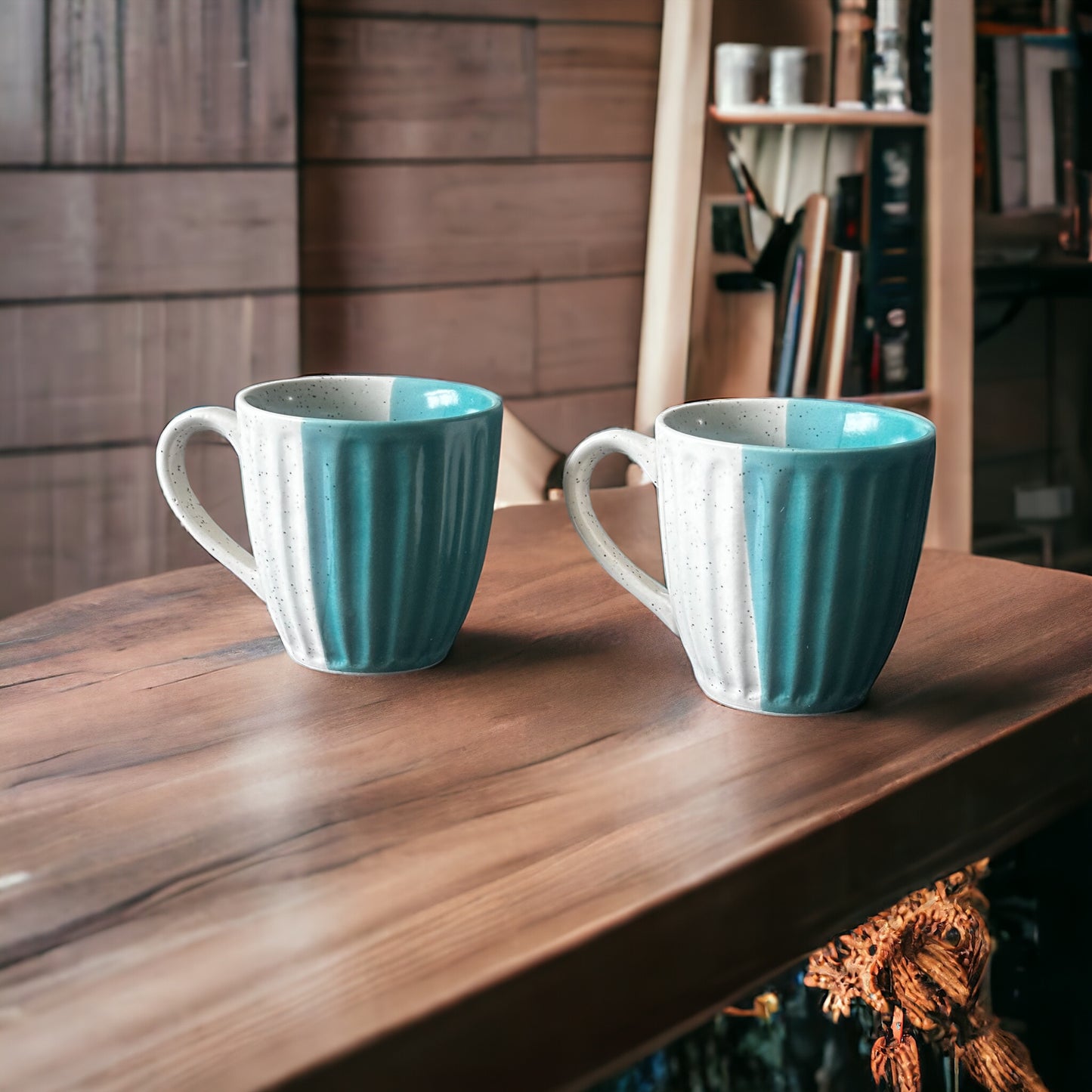 Seaside delight mugs – set of 2