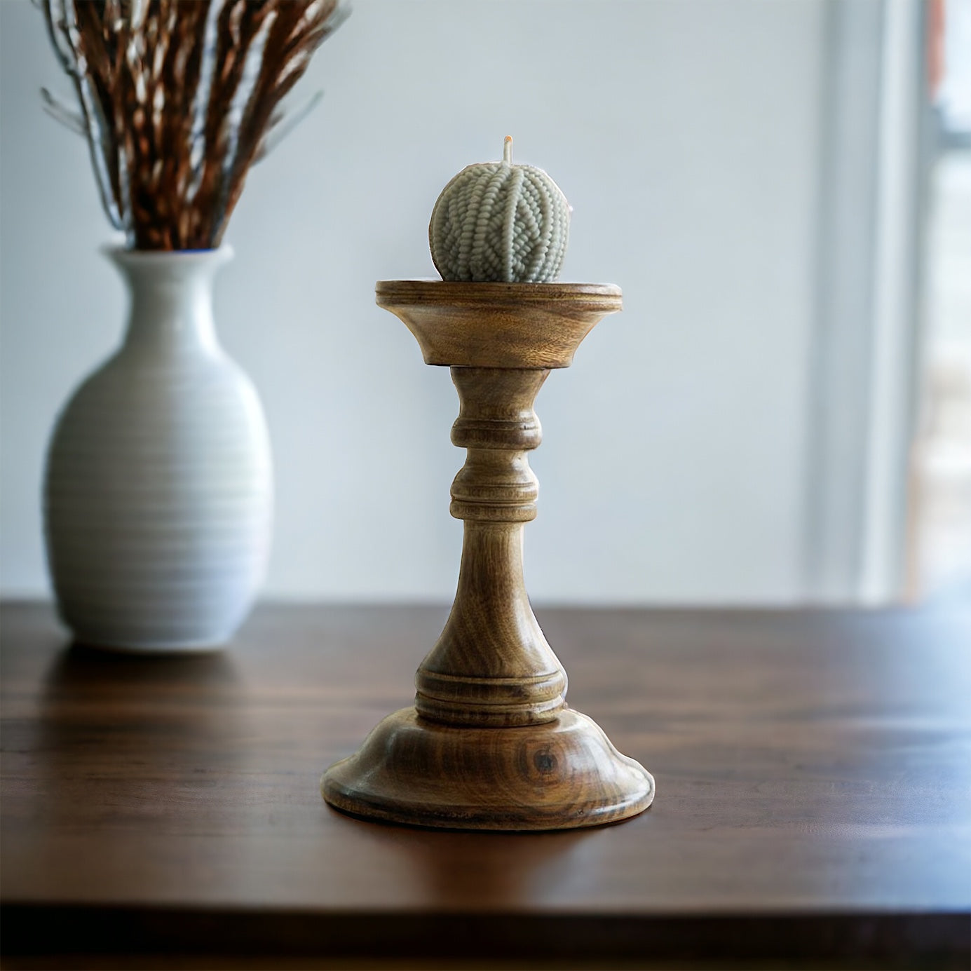 MangoMarvel Grain Candle Stand - single