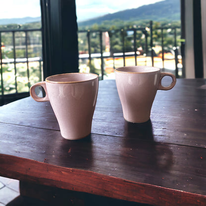 Blush serenity mugs – set of 2