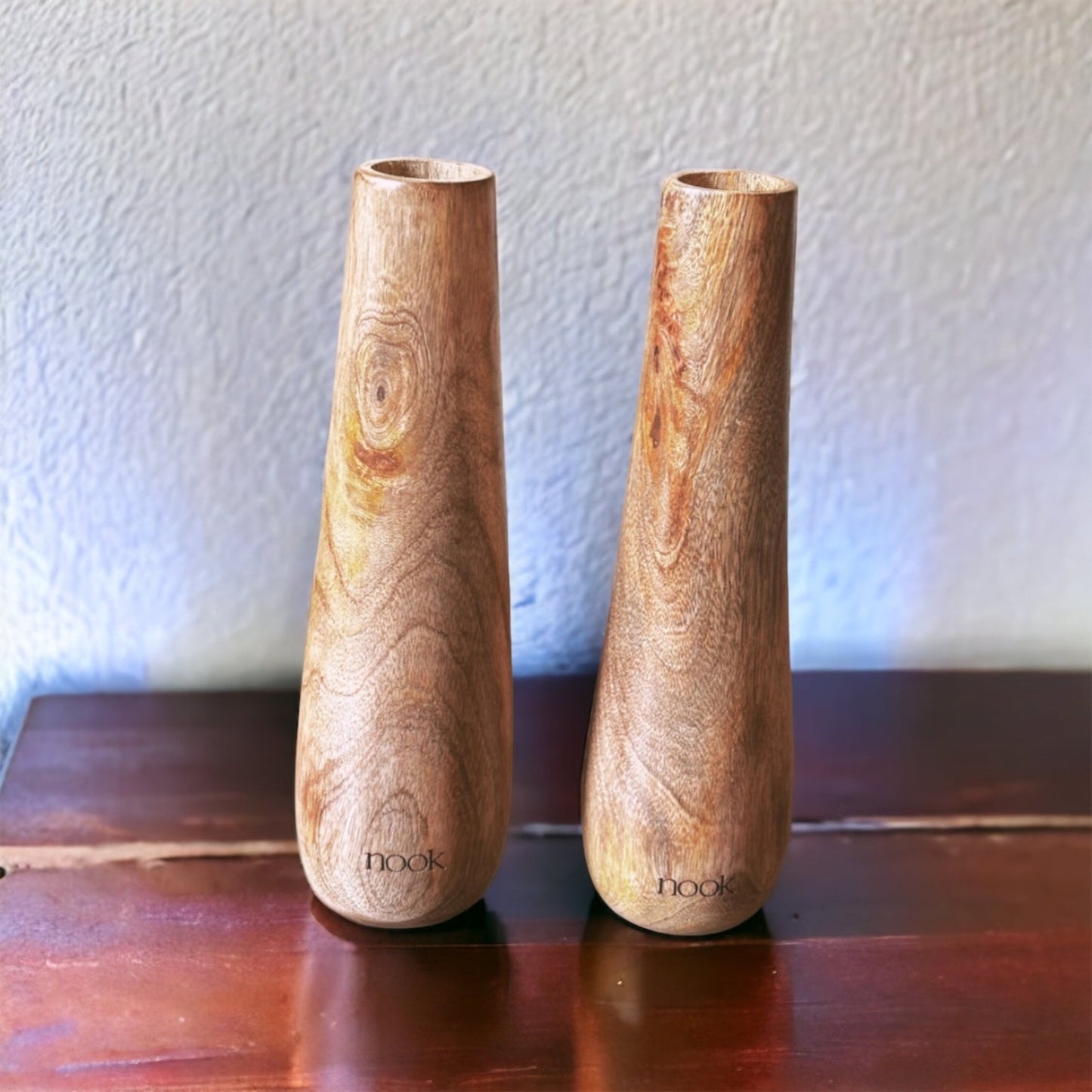 Amala wooden vase - single
