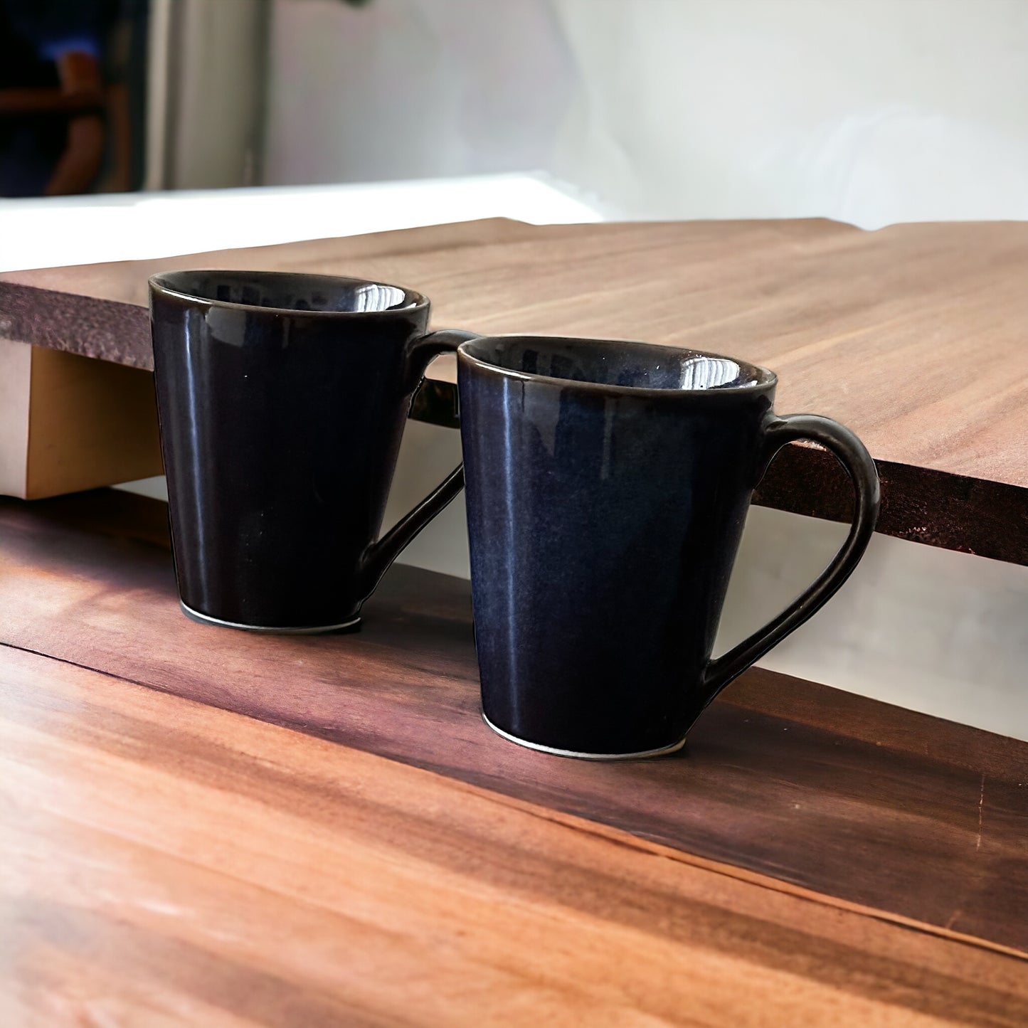 Smoky noir mugs – set of 2