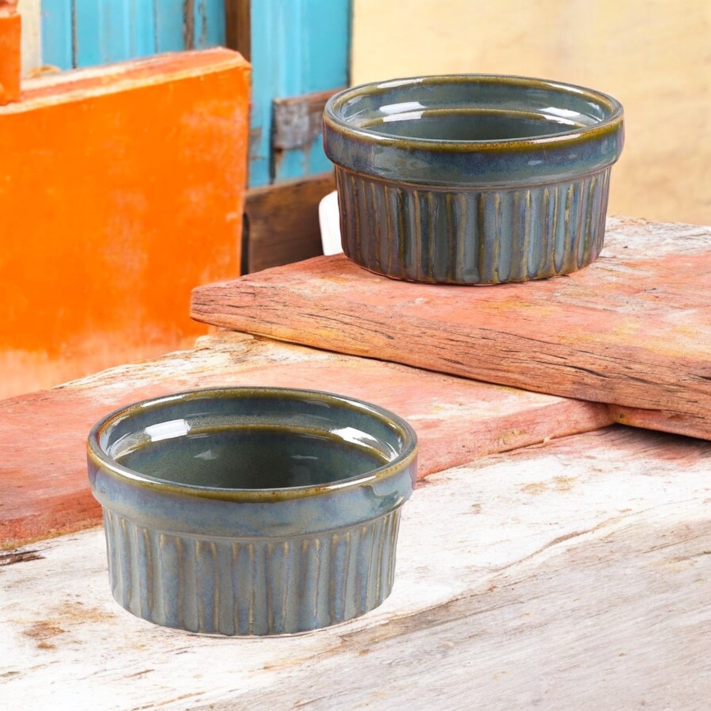 Mossy Marvel Ramekin Bowls – set of 2