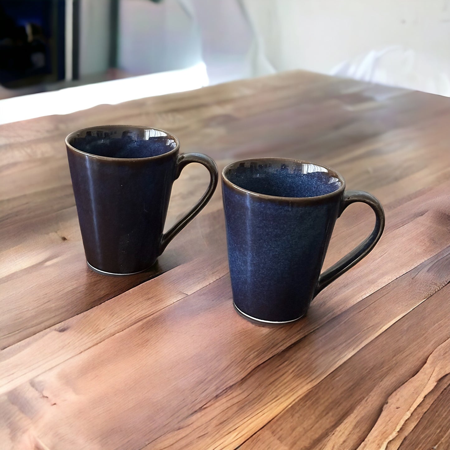 Smoky noir mugs – set of 2