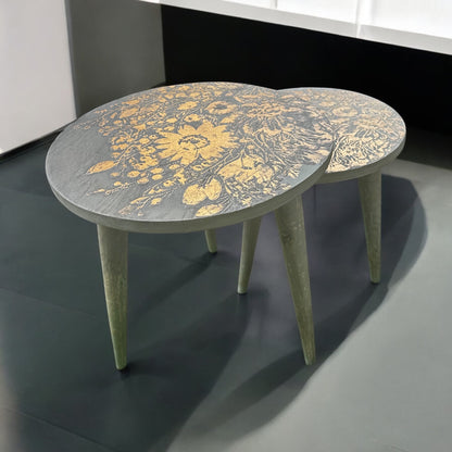 Sage Luxe Antique Mango Wood Table with Detachable Legs