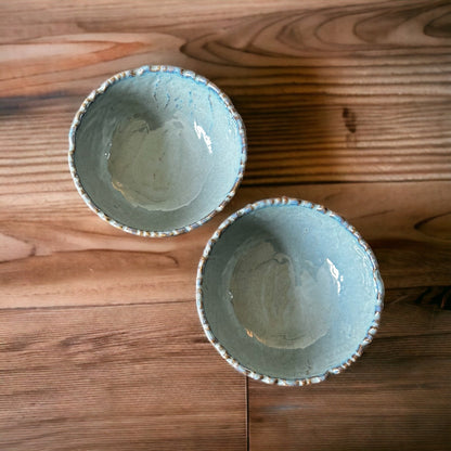 Alana stoneware large curry bowls - set of two