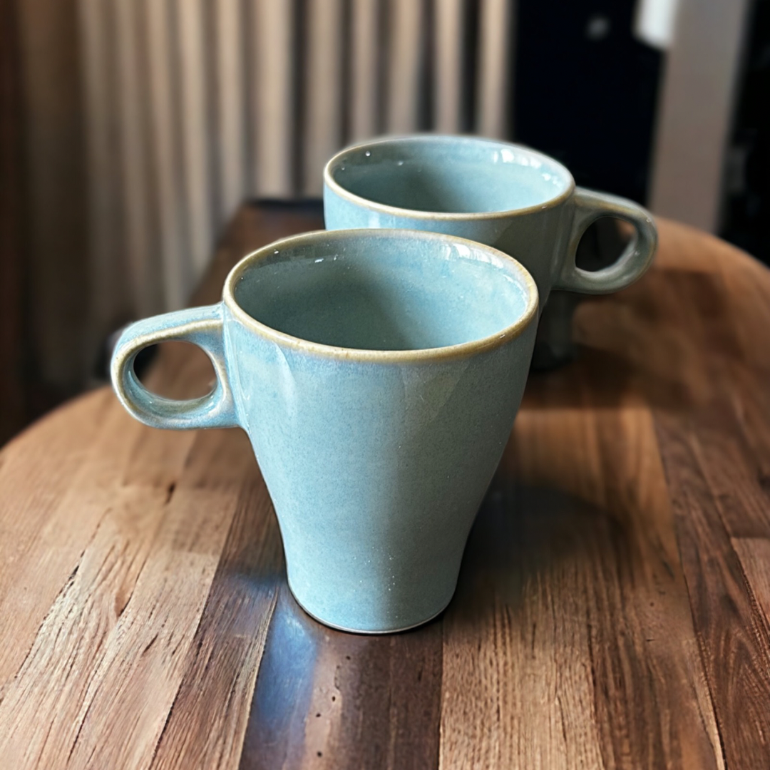 Slate serenity mugs – set of 2