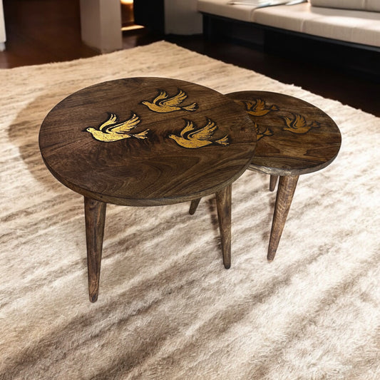 SonaSthaan Mango Wood Table with Detachable Legs