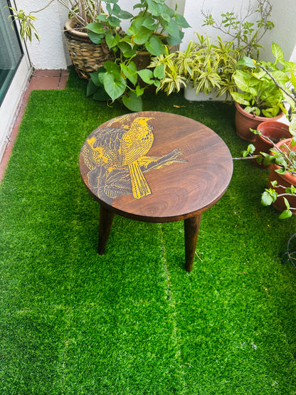Aurora Eagle Mango Wood Table with Detachable Legs