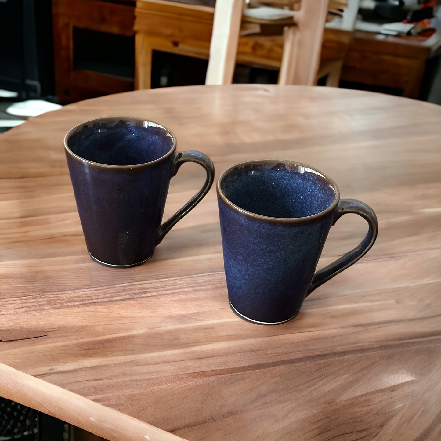Smoky noir mugs – set of 2