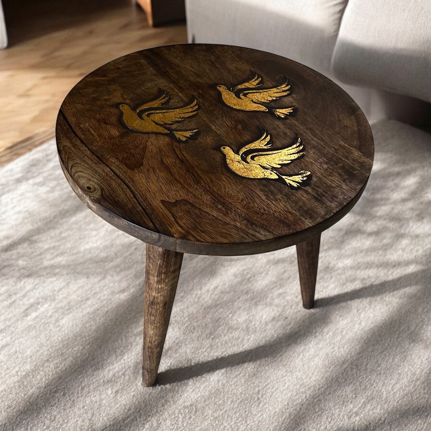 SonaSthaan Mango Wood Table with Detachable Legs