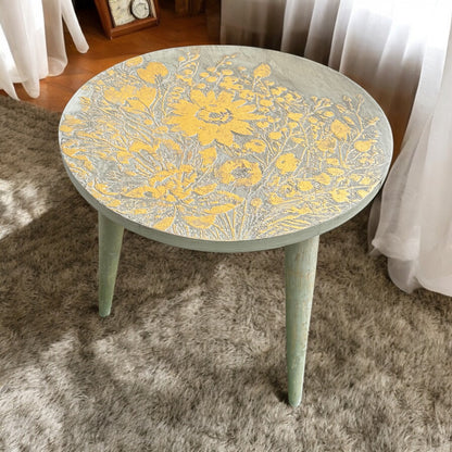 Sage Luxe Antique Mango Wood Table with Detachable Legs