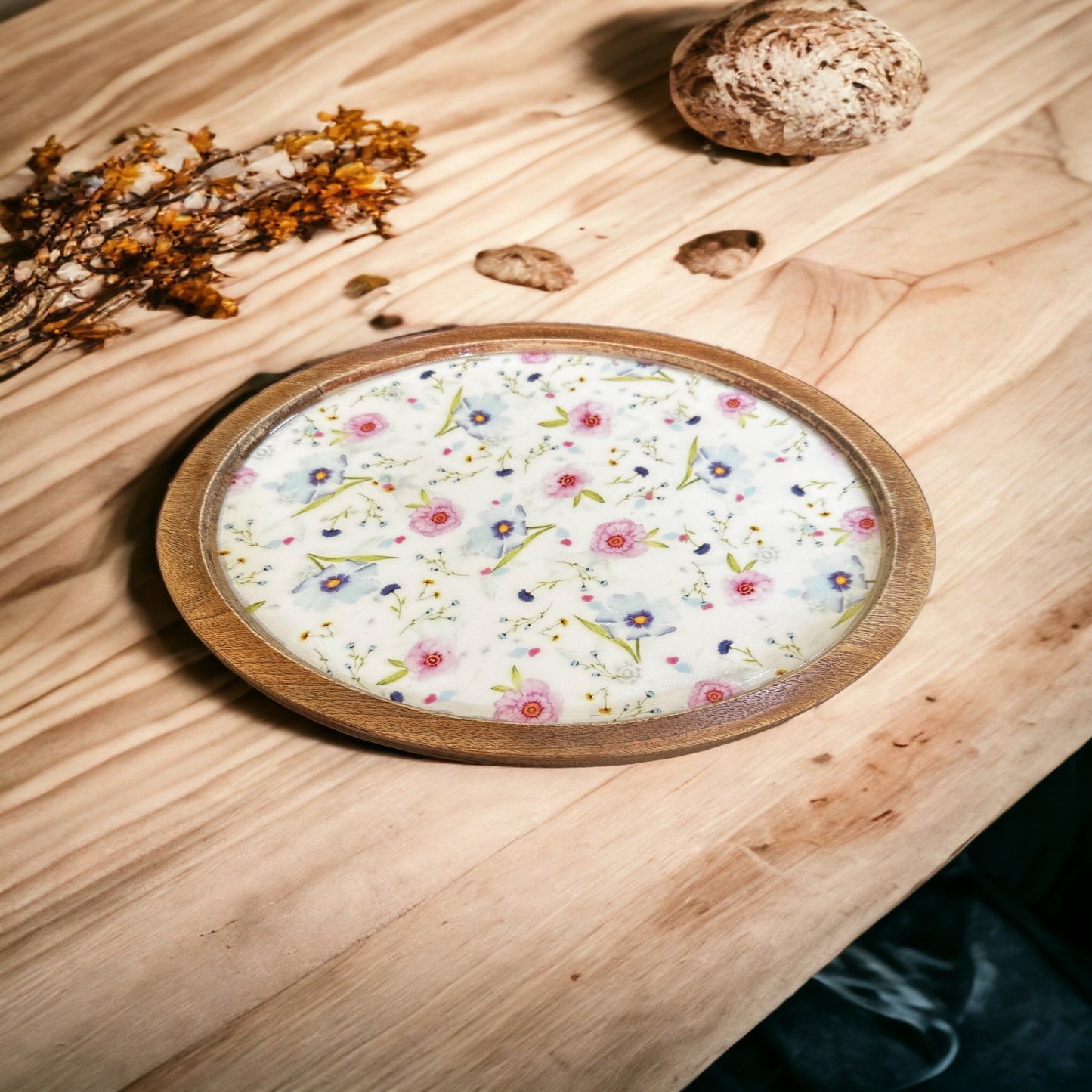 Blossom Breeze Cake Platter - single