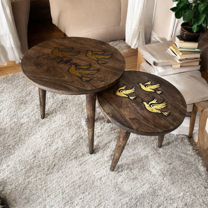 SonaSthaan Mango Wood Table with Detachable Legs